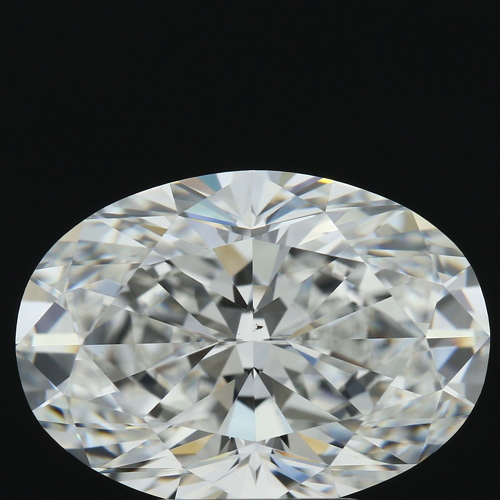 3.79 carat F-VS2 Natūralus Oval Deimantas (1)