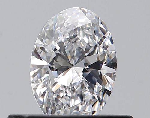 0.4 carat D-VS1 Natūralus Oval Deimantas (1)