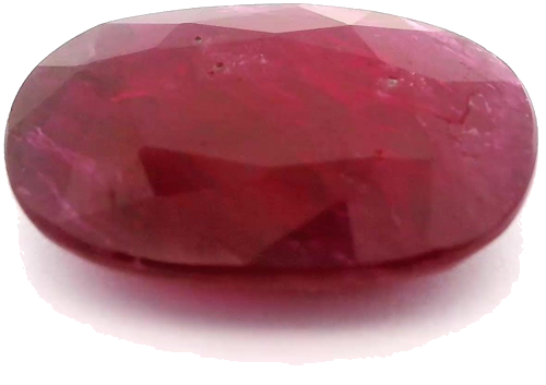 5.53 carat RED Oval Rubinas (1)