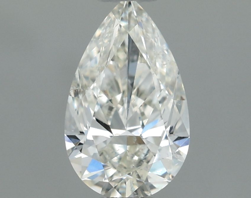 0.6 carat J-SI1 Natūralus Pear Deimantas (1)