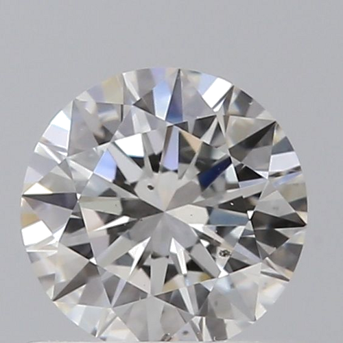 0.6 carat F-SI1 Excellent cut Natūralus Round Deimantas (1)