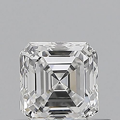 0.5 carat E-VS1 Natūralus Asscher Deimantas (1)