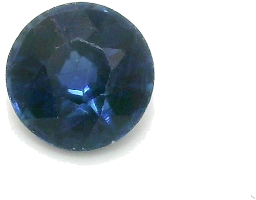 0.47 carat BLUE Round Safyras (1)