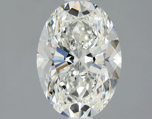 1.51 carat H-VVS1 Natūralus Oval Deimantas (1)