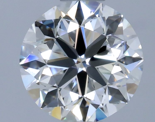 0.7 carat F-VVS2 Very Good cut Natūralus Round Deimantas (1)