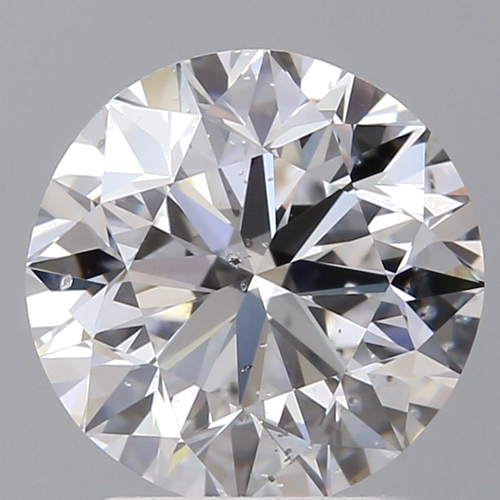 2.01 carat D-SI2 Very Good cut Natūralus Round Deimantas (1)