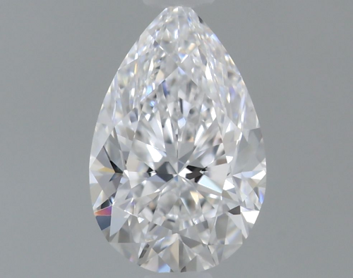 0.37 carat D-VVS1 Natūralus Pear Deimantas (1)