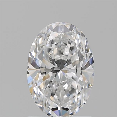 1.26 carat E-SI2 Natūralus Oval Deimantas (1)