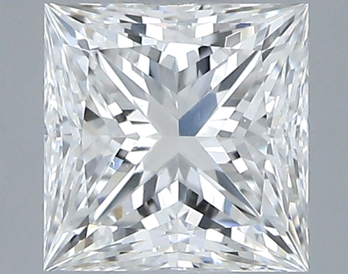 0.6 carat F-VS2 Natūralus Princess Deimantas (1)