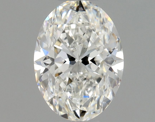 0.46 carat F-VS1 Natūralus Oval Deimantas (1)