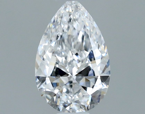 0.49 carat D-VS2 Natūralus Pear Deimantas (1)