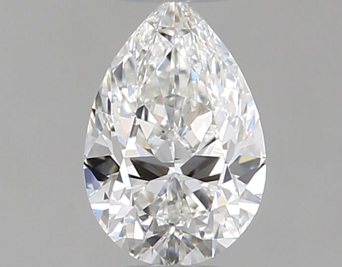 0.3 carat G-VVS1 Natūralus Pear Deimantas (1)