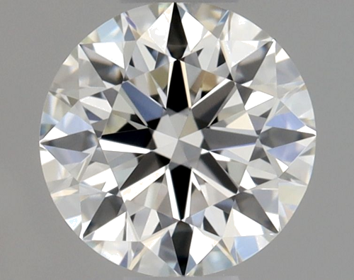 0.44 carat H-VVS1 Excellent cut Natūralus Round Deimantas (1)