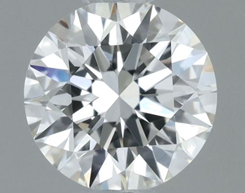 0.54 carat I-VVS1 Excellent cut Natūralus Round Deimantas (1)