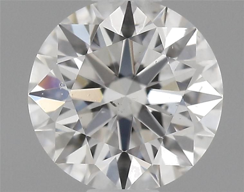 0.5 carat F-SI1 Excellent cut Natūralus Round Deimantas (1)