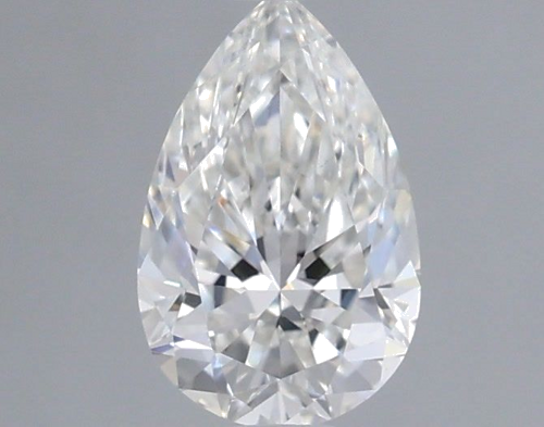 0.51 carat G-VS2 Natūralus Pear Deimantas (1)