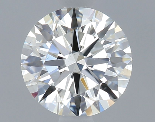0.51 carat I-SI1 Excellent cut Natūralus Round Deimantas (1)