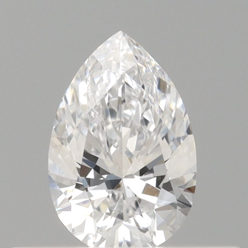 0.3 carat D-VS1 Natūralus Pear Deimantas (1)