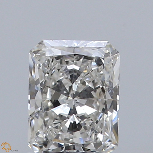 0.43 carat H-VS2 Natūralus Radiant Deimantas (1)