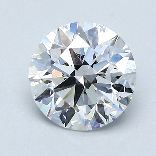 1.3 carat D-VVS2 Excellent cut Natūralus Round Deimantas (1)