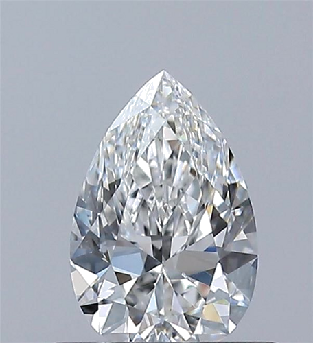 0.51 carat G-SI1 Natūralus Pear Deimantas (1)