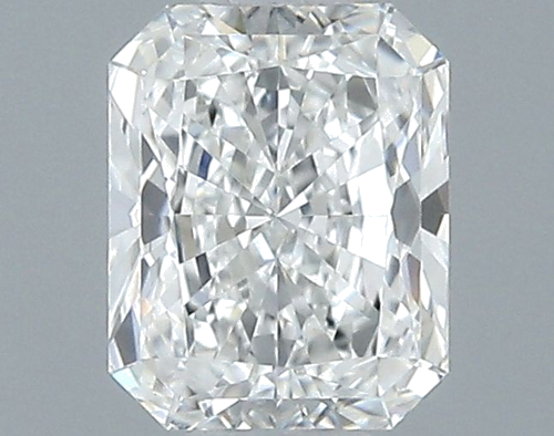 0.5 carat F-VVS2 Natūralus Radiant Deimantas (1)