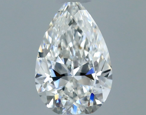 0.34 carat G-VVS2 Natūralus Pear Deimantas (1)