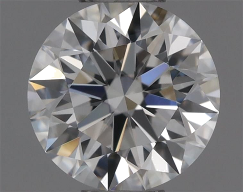 0.38 carat F-VVS2 Excellent cut Natūralus Round Deimantas (1)