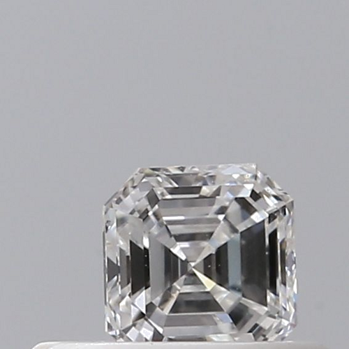 0.3 carat D-VS2 Natūralus Asscher Deimantas (1)