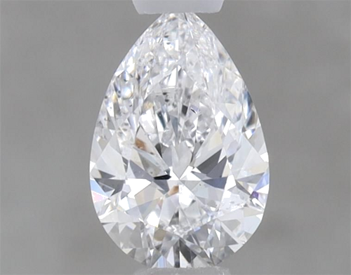 0.46 carat D-SI1 Natūralus Pear Deimantas (1)