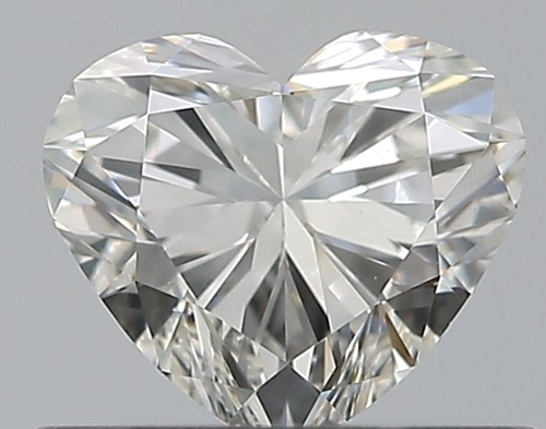 0.53 carat I-VS2 Natūralus Heart Deimantas (1)