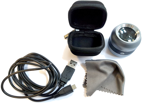 УФ-детектор с зарядным устройством USB 10x (встроенная измерительная шкала) (5)