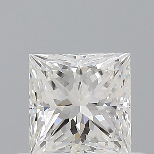 0.5 carat G-VVS2 Natūralus Princess Deimantas (1)