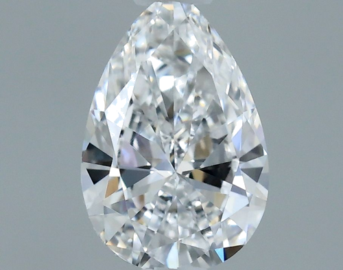 0.3 carat D-VVS2 Natūralus Pear Deimantas (1)