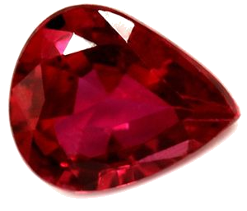 0.45 carat RED Pear Rubinas (1)