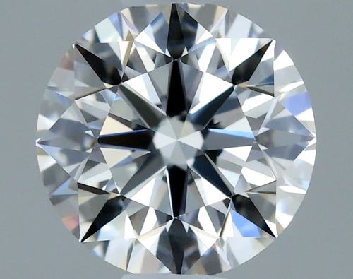 0.53 carat F-VVS1 Excellent cut Natūralus Round Deimantas (1)