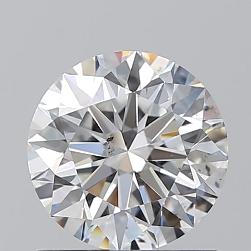 1.01 carat E-SI1 Excellent cut Natūralus Round Deimantas (1)