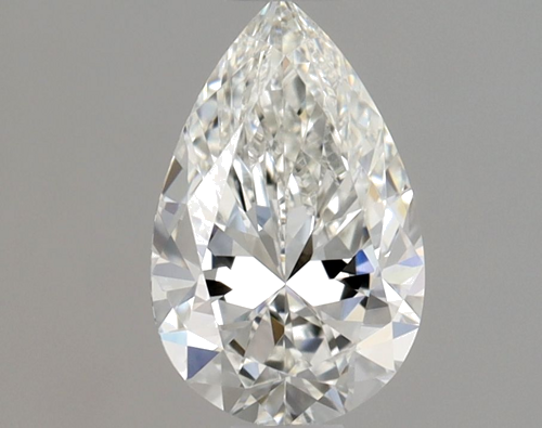 0.6 carat G-VVS2 Natūralus Pear Deimantas (1)