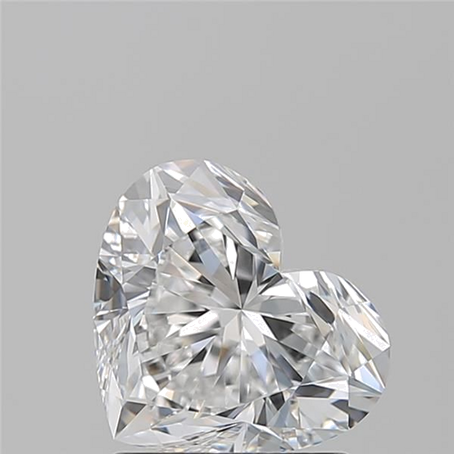 1.52 carat F-VVS1 Natūralus Heart Deimantas (1)