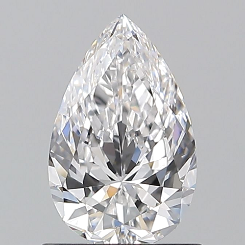 0.9 carat D-VS1 Natūralus Pear Deimantas (1)