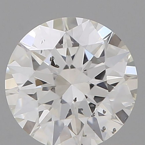 0.52 carat G-SI2 Excellent cut Natūralus Round Deimantas (1)