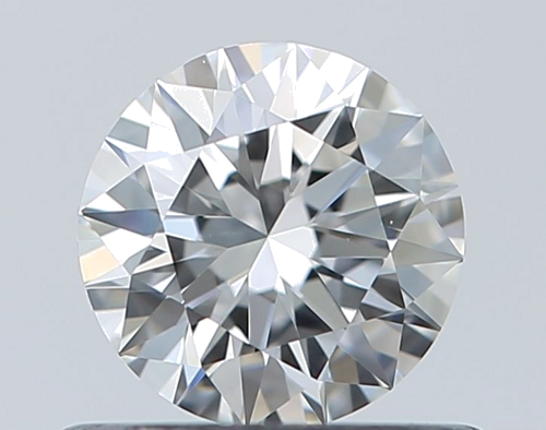 0.5 carat F-IF Excellent cut Natūralus Round Deimantas (1)
