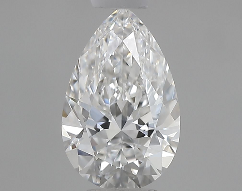 0.5 carat E-VVS2 Natūralus Pear Deimantas (1)
