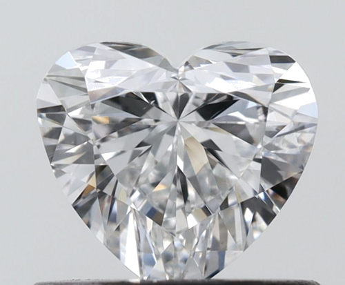 0.5 carat E-VS1 Natūralus Heart Deimantas (1)