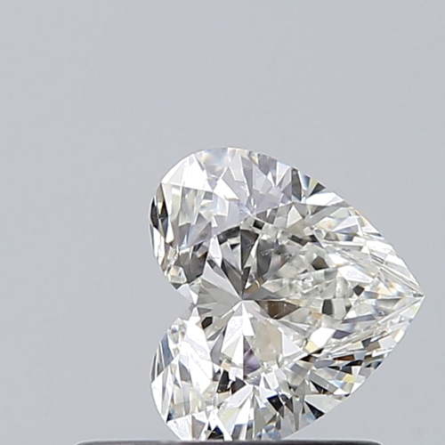 0.6 carat H-SI1 Natūralus Heart Deimantas (1)