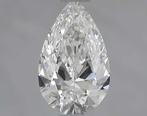 0.5 carat G-VS1 Natūralus Pear Deimantas (1)