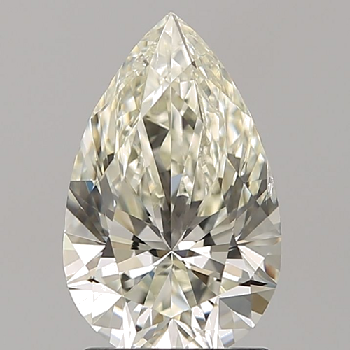 1.51 carat K-SI2 Natūralus Pear Deimantas (1)