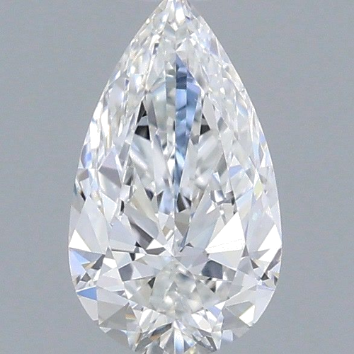 0.36 carat E-VS2 Natūralus Pear Deimantas (1)