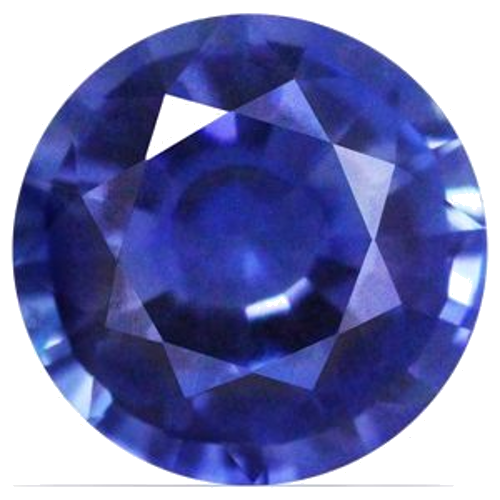 0.57 carat BLUE Round Safyras (1)
