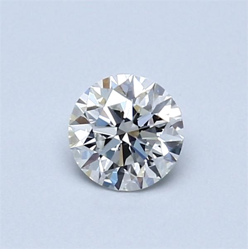 0.42 carat H-VVS2 Excellent cut Natūralus Round Deimantas (1)